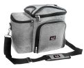 Large Meal Prep Lunch Box Insulated Lunch Box For Women or Men Perfect For Multiple Containers Meals Keep Food Cool and Organized Gray Black