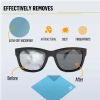 Microfiber Cleaning Cloth for Glasses Lens Cleaning Cloth Microfiber Cloth for Phone Screens Camera 12 pcs Blue