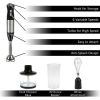 Immersion Blender 4-In-1 6 Speed Hand Mixer