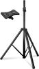 5 Core Speaker Stand Tripod Floor Tall Adjustable 35mm DJ Studio Monitor Stands Pole Mount - SS ECO 1PK WOB